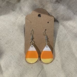Candy Corn Earrings